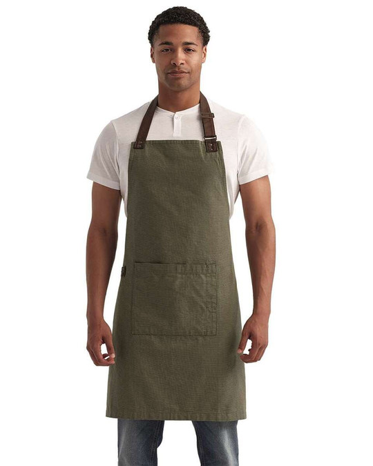 Artisan Collection by Reprime RP144 - Delantal Annex Oxford con bolsillo