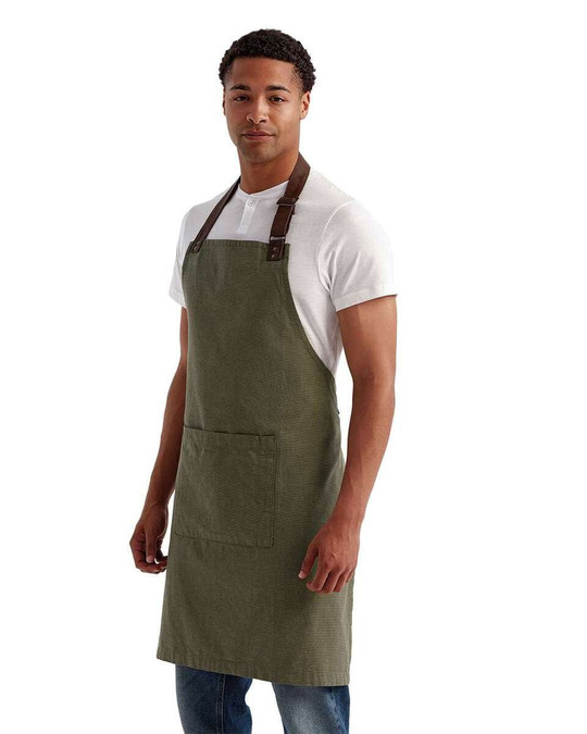Artisan Collection by Reprime RP144 - Delantal Annex Oxford con bolsillo