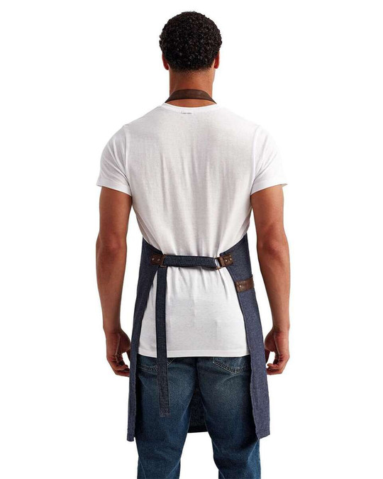 Artisan Collection by Reprime RP144 - Delantal Annex Oxford con bolsillo