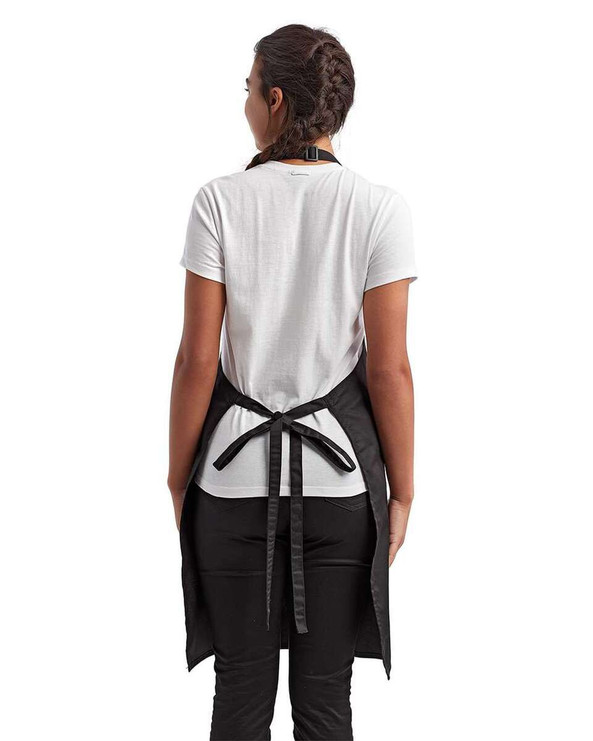 Artisan Collection by Reprime RP154 - Recycled Bib Apron with Pocket