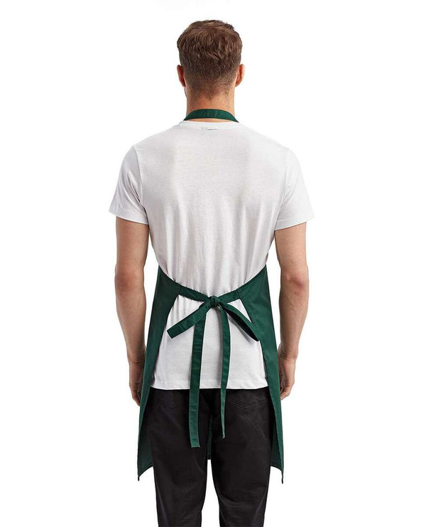 Artisan Collection by Reprime RP154 - Delantal con peto reciclado y bolsillo