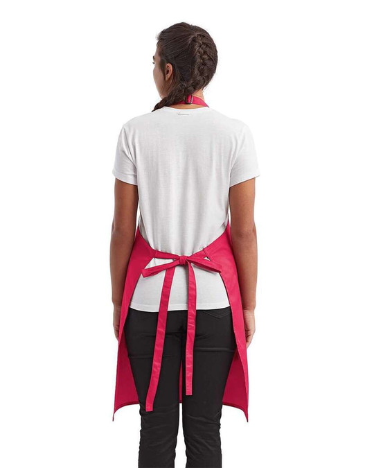 Artisan Collection by Reprime RP154 - Delantal con peto reciclado y bolsillo