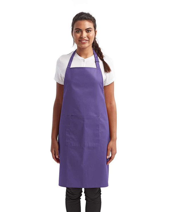 Artisan Collection by Reprime RP154 - Delantal con peto reciclado y bolsillo
