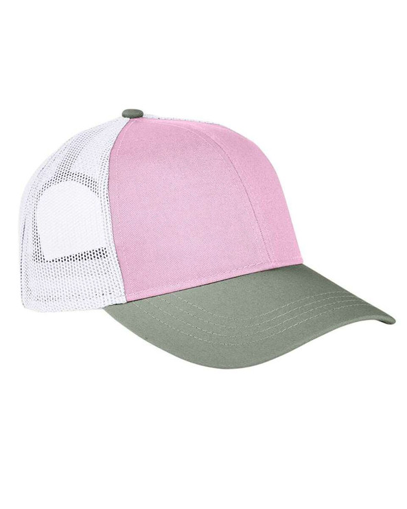 Authentic Pigment AP1919 - Gorra Trucker tricolor