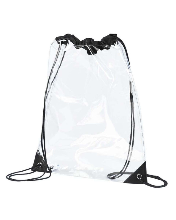 BAGedge BE253 - PVC Clear Drawstring Bag