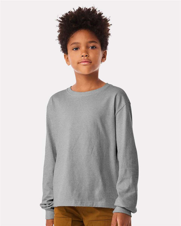Bella+Canvas 3511Y - Youth 6oz. Heavyweight Long Sleeve Tee
