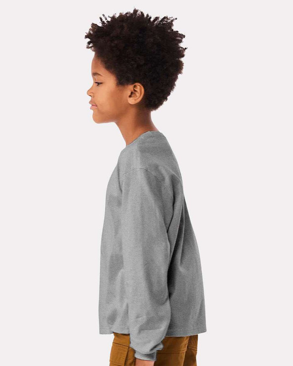 Bella+Canvas 3511Y - Youth 6oz. Heavyweight Long Sleeve Tee
