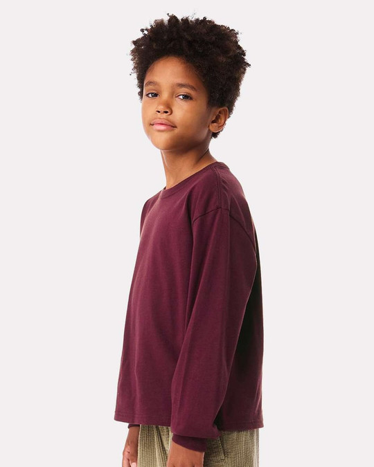 Bella+Canvas 3511Y - Youth 6oz. Heavyweight Long Sleeve Tee