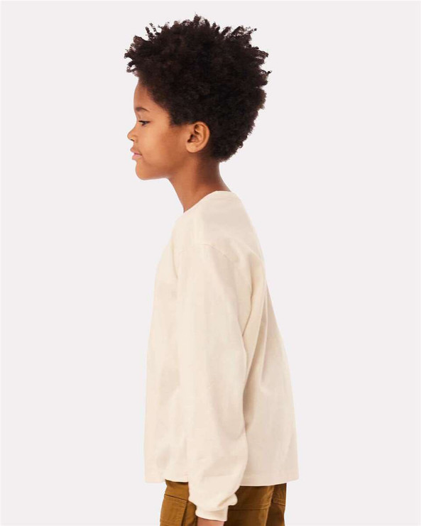 Bella+Canvas 3511Y - Youth 6oz. Heavyweight Long Sleeve Tee