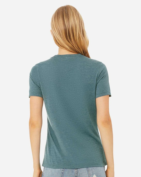 Bella+Canvas 6400CVC - T-shirt CVC chiné coupe décontractée pour femmes