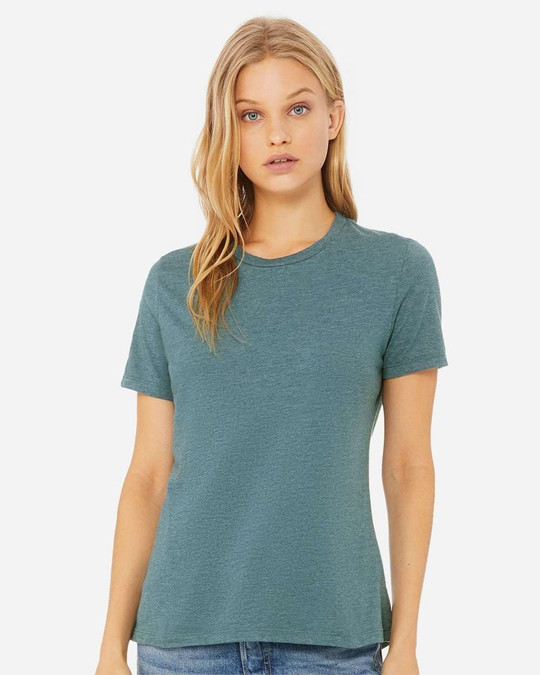 Bella+Canvas 6400CVC - T-shirt CVC chiné coupe décontractée pour femmes