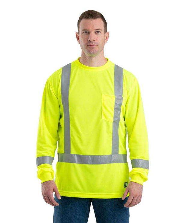 Berne HVK013 - Hi-Vis Class 3 Performance Pocket T-Shirt