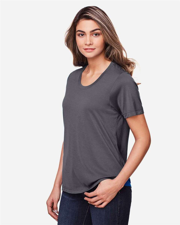 CORE365 CE111W - Camiseta Fusion ChromaSoft™ Performance para mujer