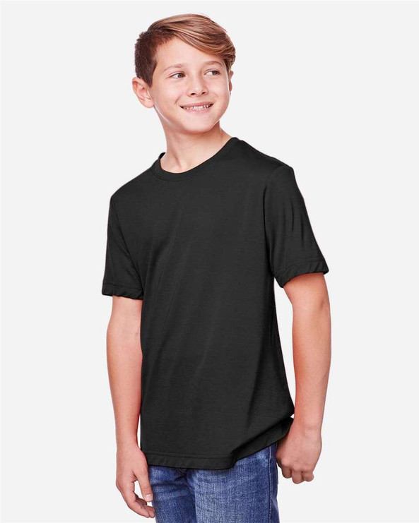 CORE365 CE111Y - Camiseta Fusion ChromaSoft™ Performance para jóvenes