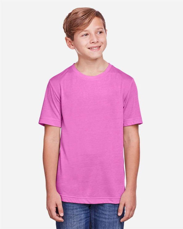 CORE365 CE111Y - Youth Fusion ChromaSoft™ Performance T-Shirt