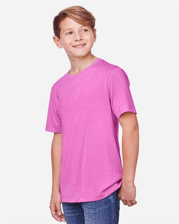 CORE365 CE111Y - Youth Fusion ChromaSoft™ Performance T-Shirt