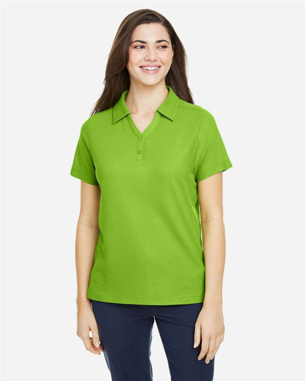 CORE365 CE112W - Polo de piqué Fusion ChromaSoft™ para mujer