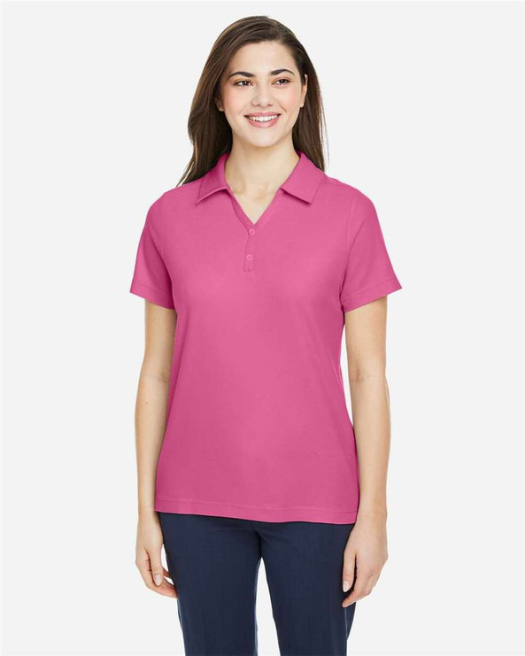 CORE365 CE112W - Polo de piqué Fusion ChromaSoft™ para mujer