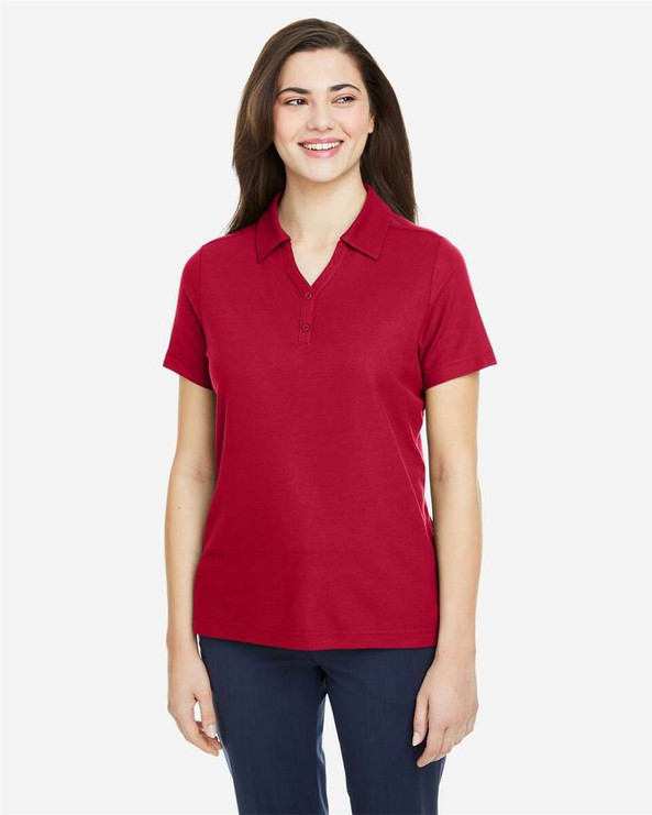 CORE365 CE112W - Polo de piqué Fusion ChromaSoft™ para mujer