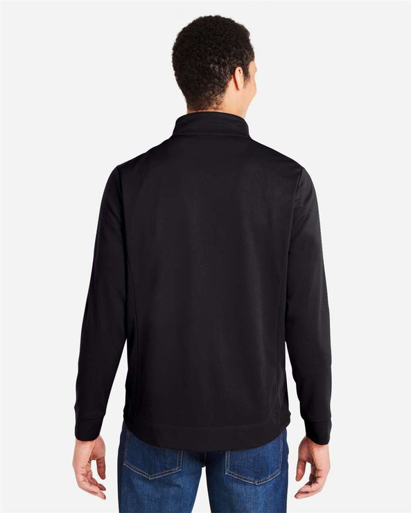 CORE365 CE404 - Men's Market Snag Protect Mesh Colorblock Quarter-Zip Pullover