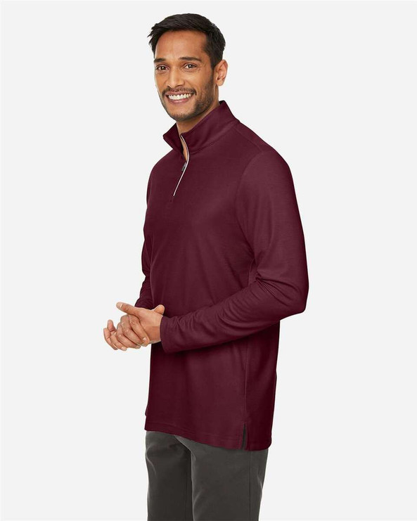 CORE365 CE405 - Men's Fusion ChromaSoft™ Pique Quarter-Zip Pullover