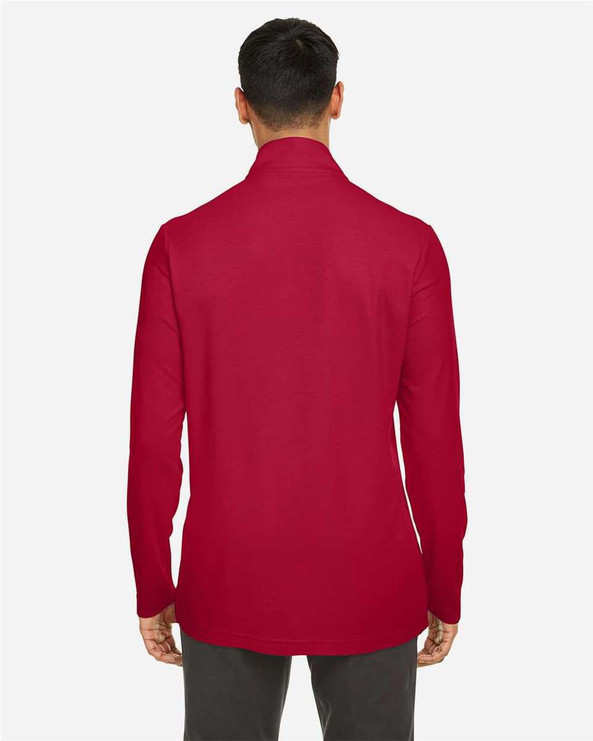 CORE365 CE405 - Men's Fusion ChromaSoft™ Pique Quarter-Zip Pullover