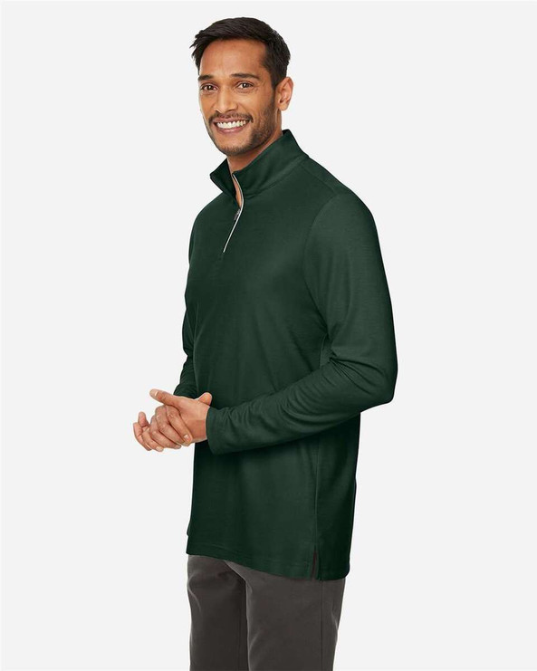 CORE365 CE405 - Men's Fusion ChromaSoft™ Pique Quarter-Zip Pullover