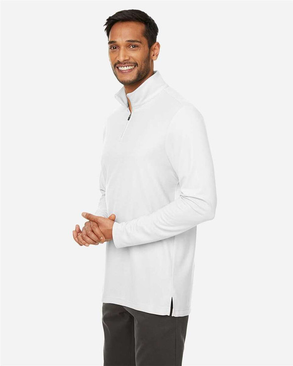 CORE365 CE405 - Men's Fusion ChromaSoft™ Pique Quarter-Zip Pullover