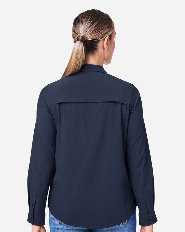 CORE365 CE510LW - Women's Ultra UVP® Long Sleeve Marina Shirt