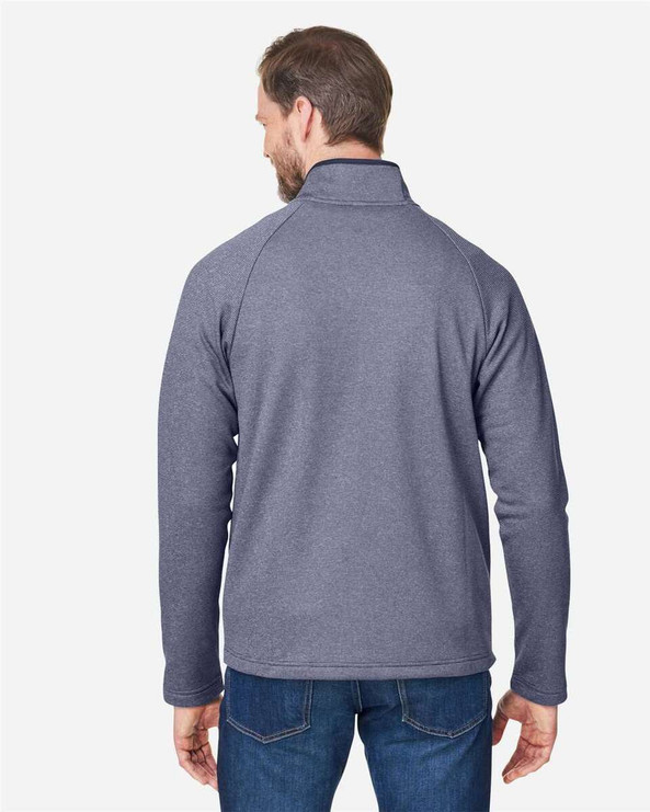 CORE365 CE72 - Men's Venture Heathered Stripe Full-Zip