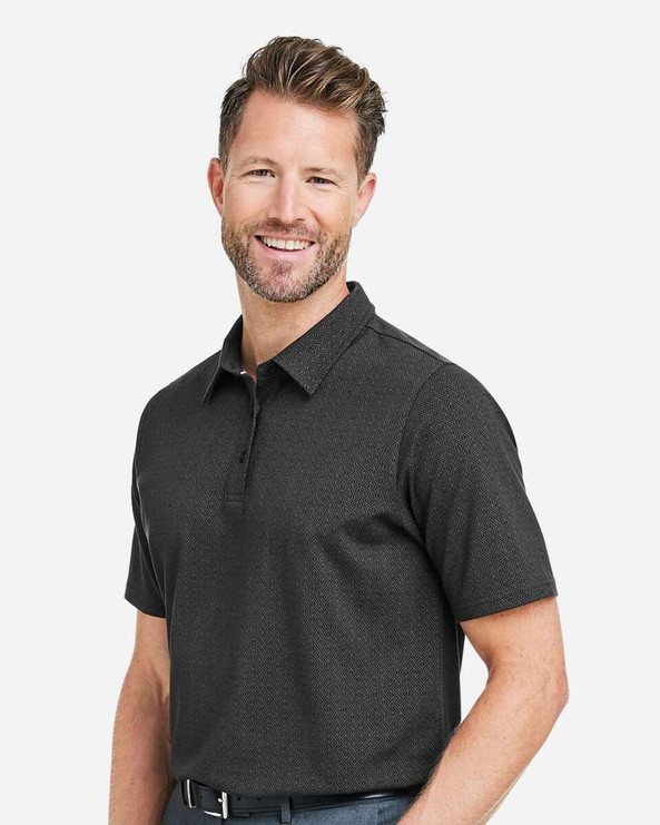Devon & Jones DG101 - Men's Crownlux Performance® Geo Polo