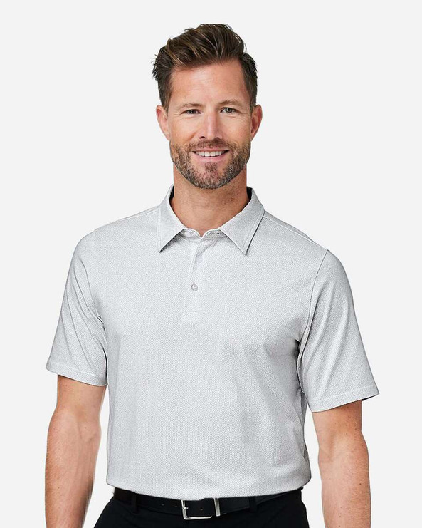Devon & Jones DG101 - Men's Crownlux Performance® Geo Polo