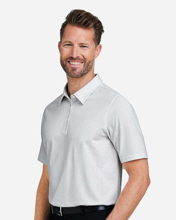 Devon & Jones DG101 - Men's Crownlux Performance® Geo Polo