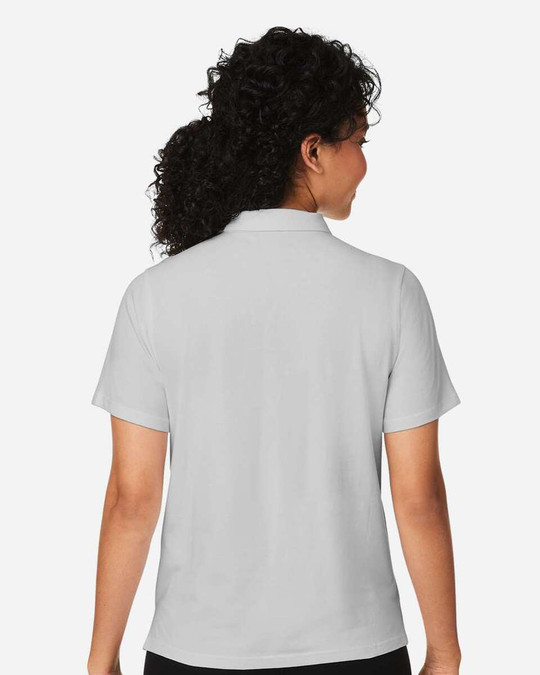 Devon & Jones DG120W - Polo elástico Raleigh de mujer