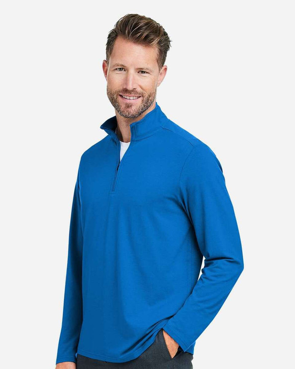 Devon & Jones DG425 - Men's Raleigh Stretch Quarter-Zip Pullover