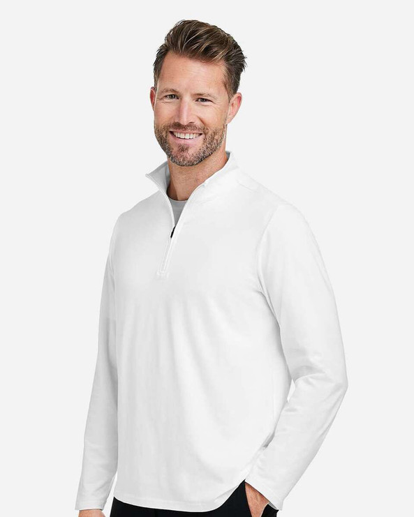 Devon & Jones DG425 - Jersey Raleigh Stretch Quarter-Zip, Hombre