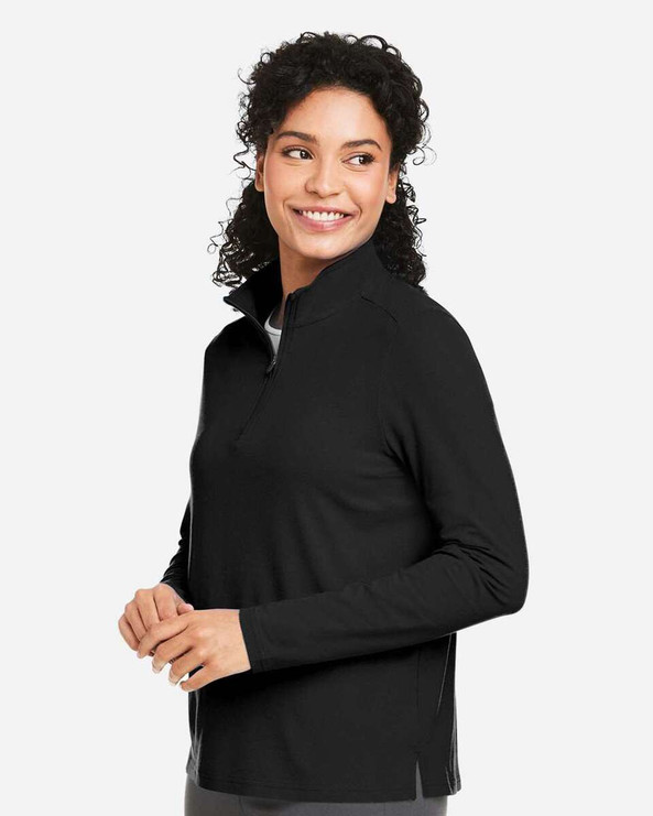 Devon & Jones DG425W - Women's Raleigh Stretch Quarter-Zip Pullover