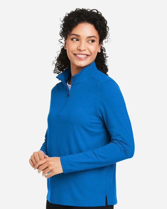 Devon & Jones DG425W - Women's Raleigh Stretch Quarter-Zip Pullover