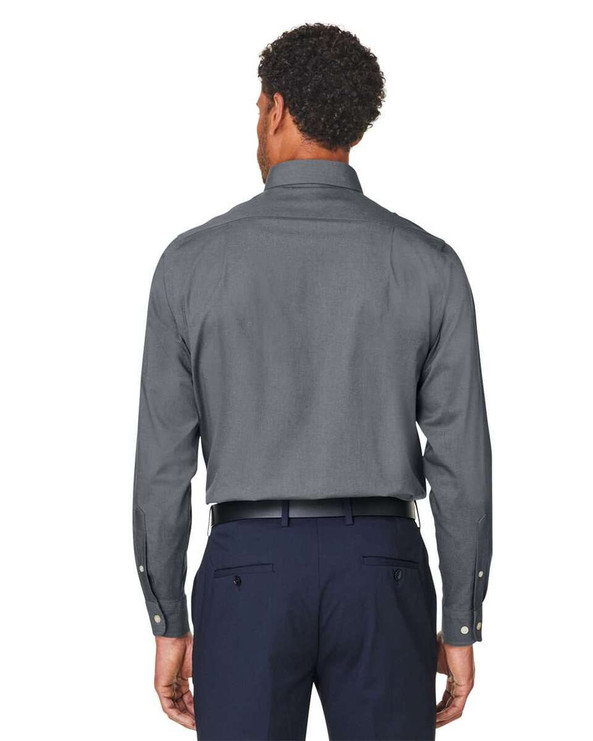 Devon & Jones DG505 - Camisa de vestir CrownLux Performance® Spencer Poplin para hombre
