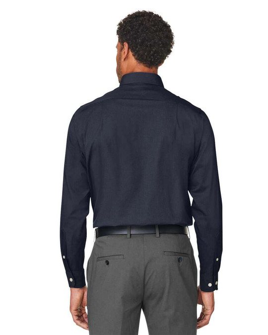 Devon & Jones DG505 - Camisa de vestir CrownLux Performance® Spencer Poplin para hombre