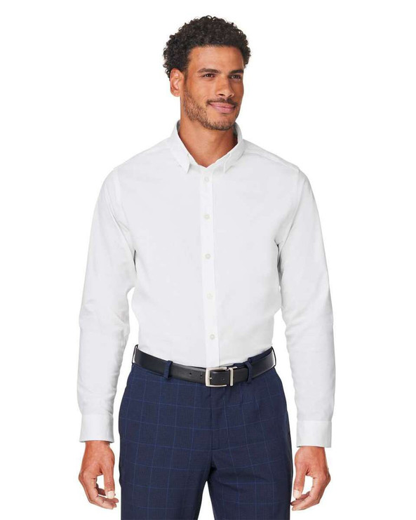 Devon & Jones DG505 - Men's CrownLux Performance® Spencer Poplin Dress Shirt