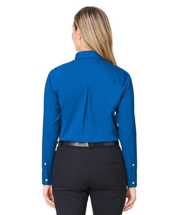 Devon & Jones DG505W - Women's CrownLux Performance® Spencer Poplin Dress Shirt