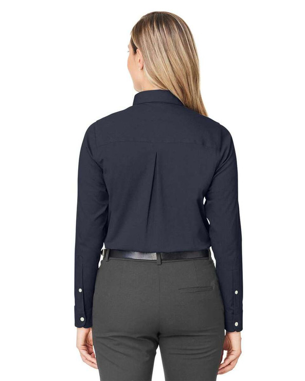 Devon & Jones DG505W - Women's CrownLux Performance® Spencer Poplin Dress Shirt