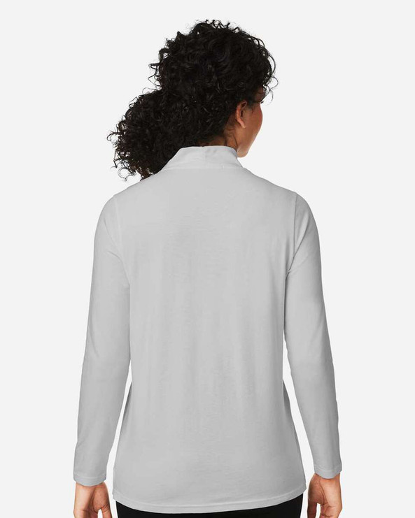 Devon & Jones DP121W - Women's Raleigh Shawl Collar Knit Top