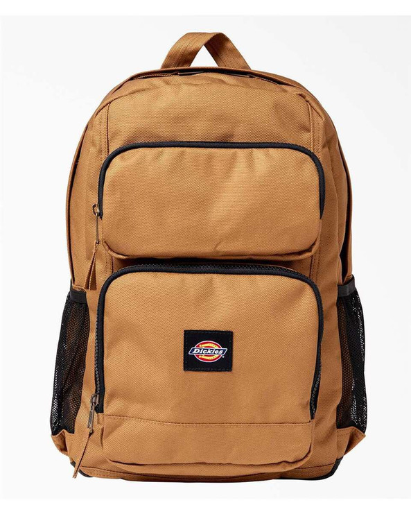 Dickies DZ22C - Mochila de doble bolsillo con cremallera 23L