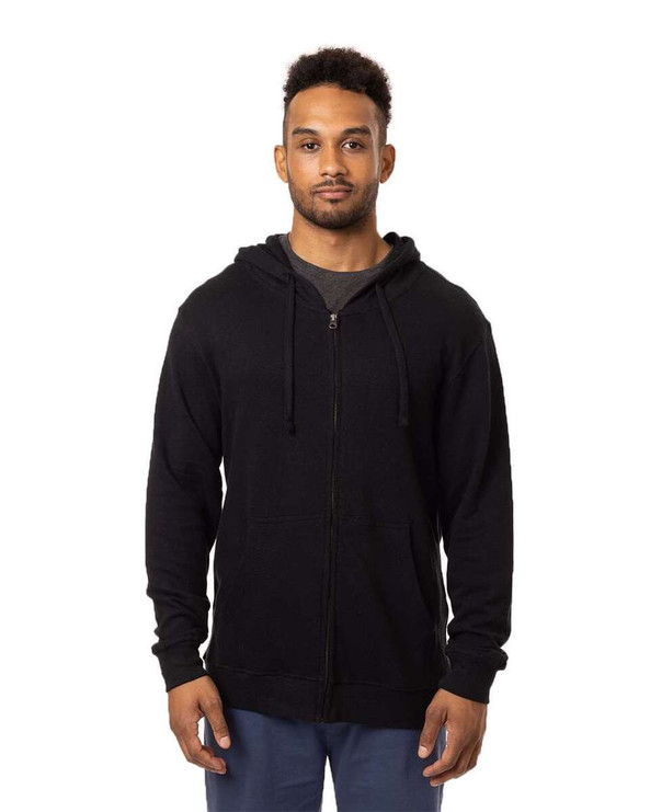 Econscious EC5980 - Sudadera con capucha y cremallera completa Hemp Hero