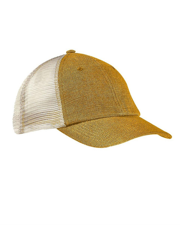 econscious EC7095 - Washed Hemp Soft Mesh Trucker Cap