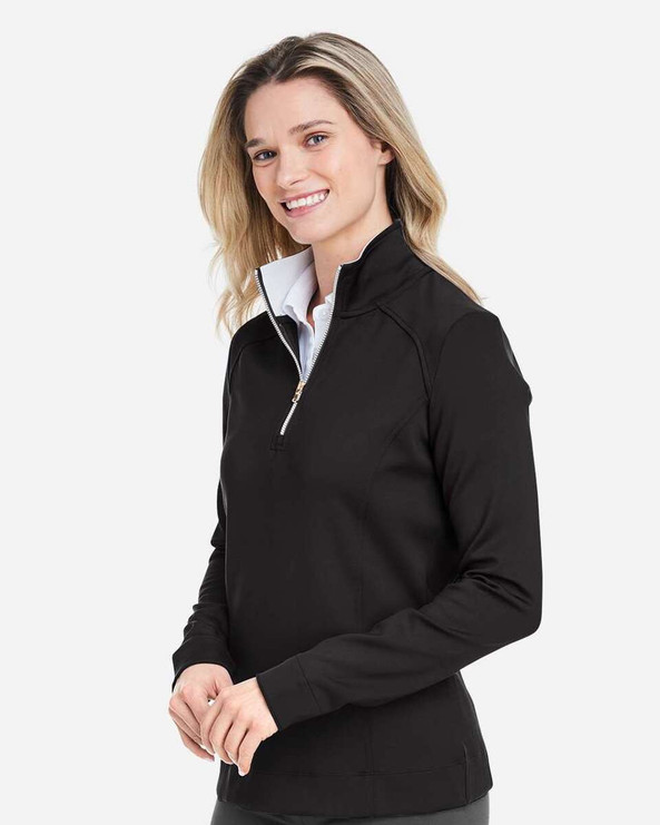 Fairway & Greene F12250 - Women's Wells Quarter-Zip Tech Pullover