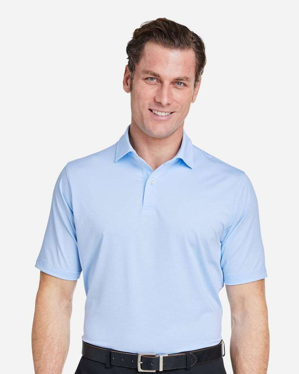 Fairway & Greene I11526 - USA Made Mini Stripe Tech Polo