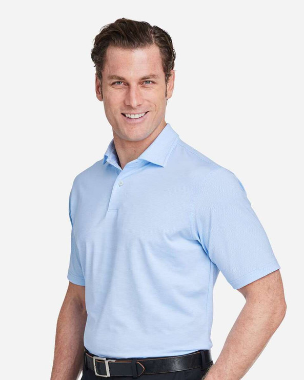Fairway & Greene I11526 - USA Made Mini Stripe Tech Polo